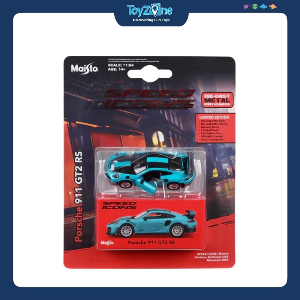 Mô hình xe Porsche 911 GT2 RS - Speed Icons 1:64 MAISTO