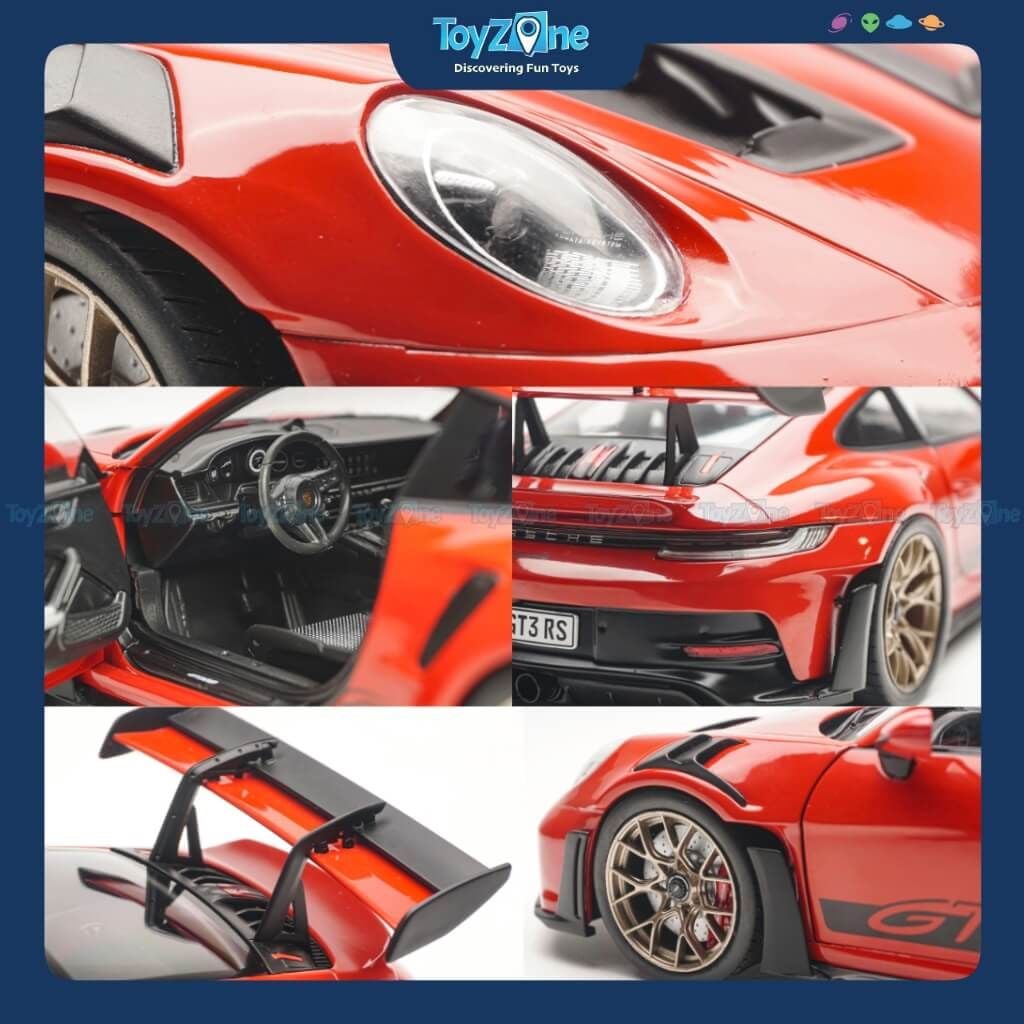 Mô hình xe Porsche 911 GT3 RS 2024 1:18 SOLIDO