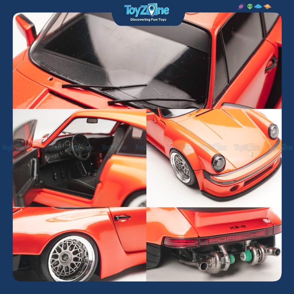 Mô hình xe Porsche 911 KS-R 2022 1:18 SOLIDO