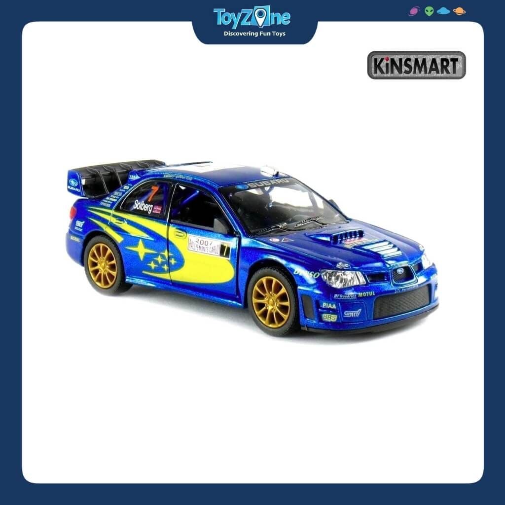 Mô hình xe Subaru Impreza WRC 2007 1:36 KINSMART