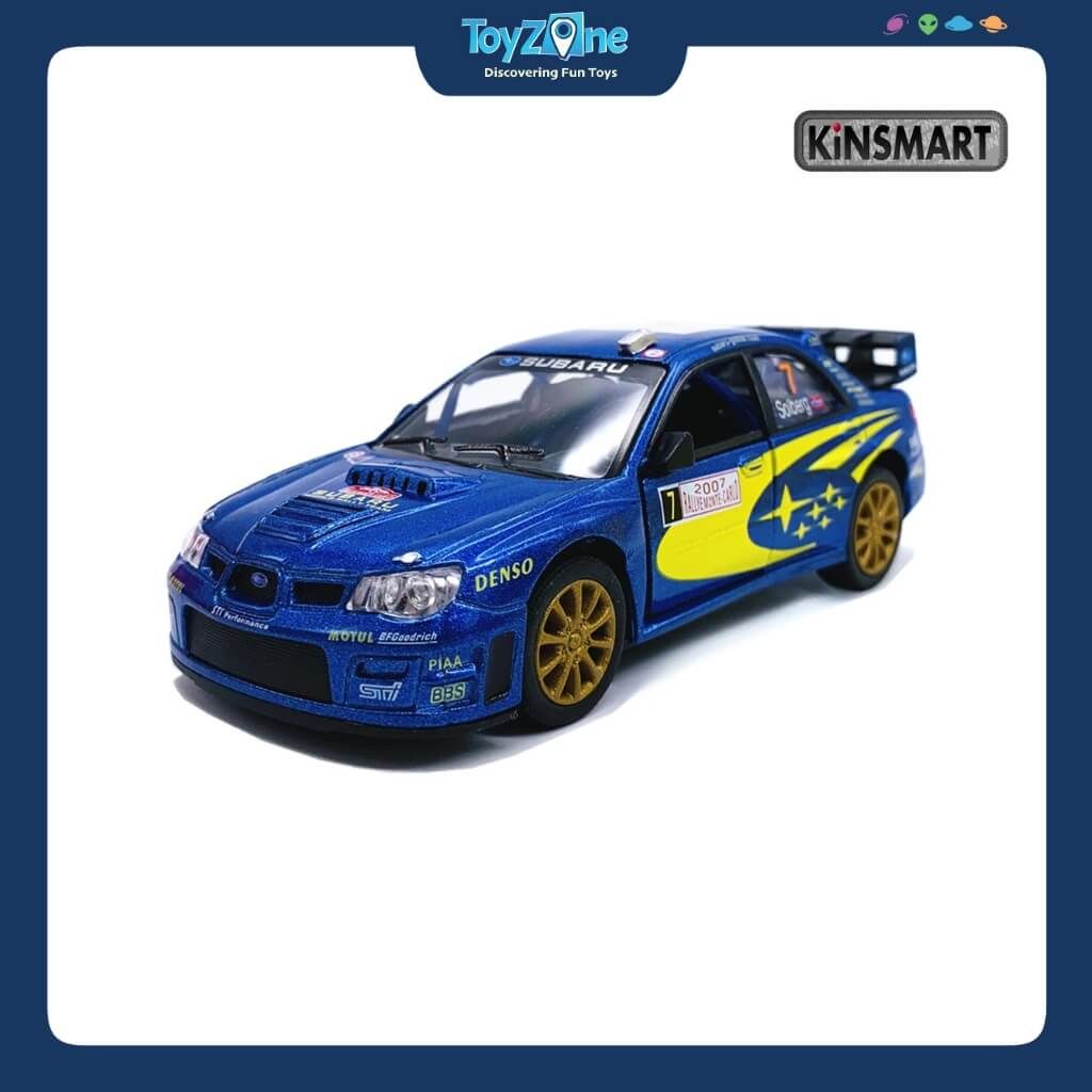 Mô hình xe Subaru Impreza WRC 2007 1:36 KINSMART