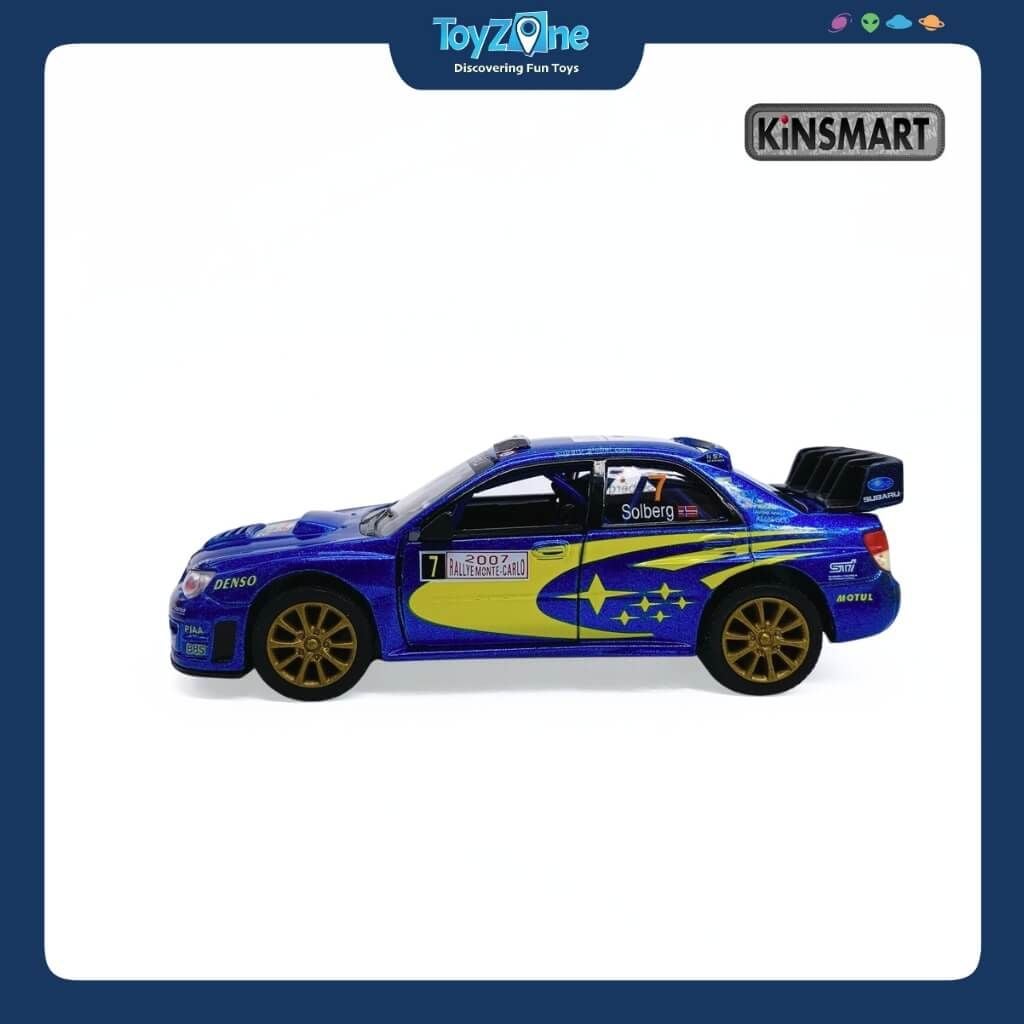 Mô hình xe Subaru Impreza WRC 2007 1:36 KINSMART