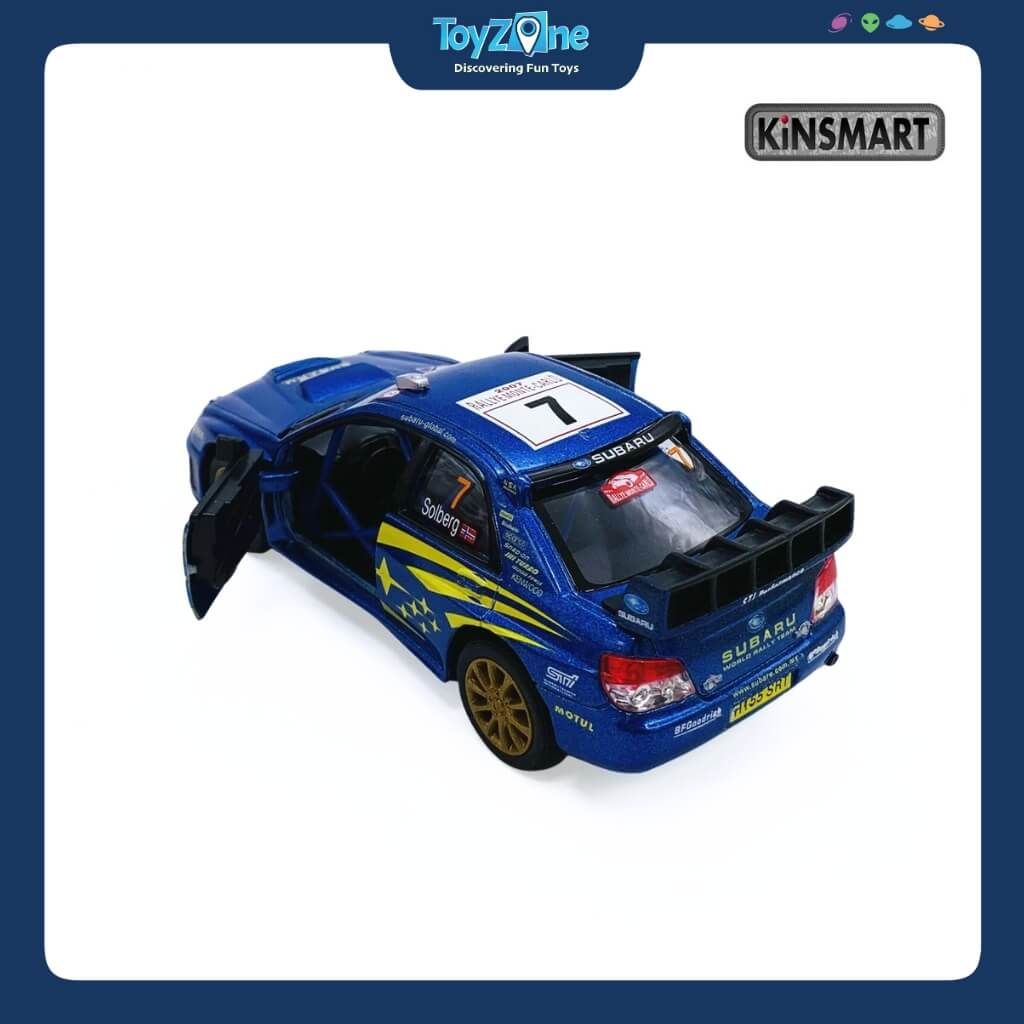 Mô hình xe Subaru Impreza WRC 2007 1:36 KINSMART