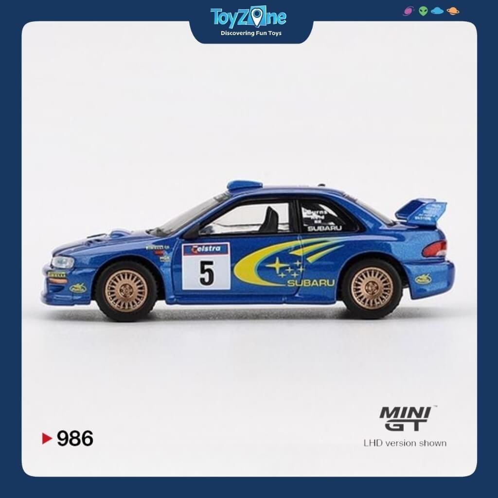 Mô hình xe Subaru Impreza WRC99 #5 1:64 MiniGT
