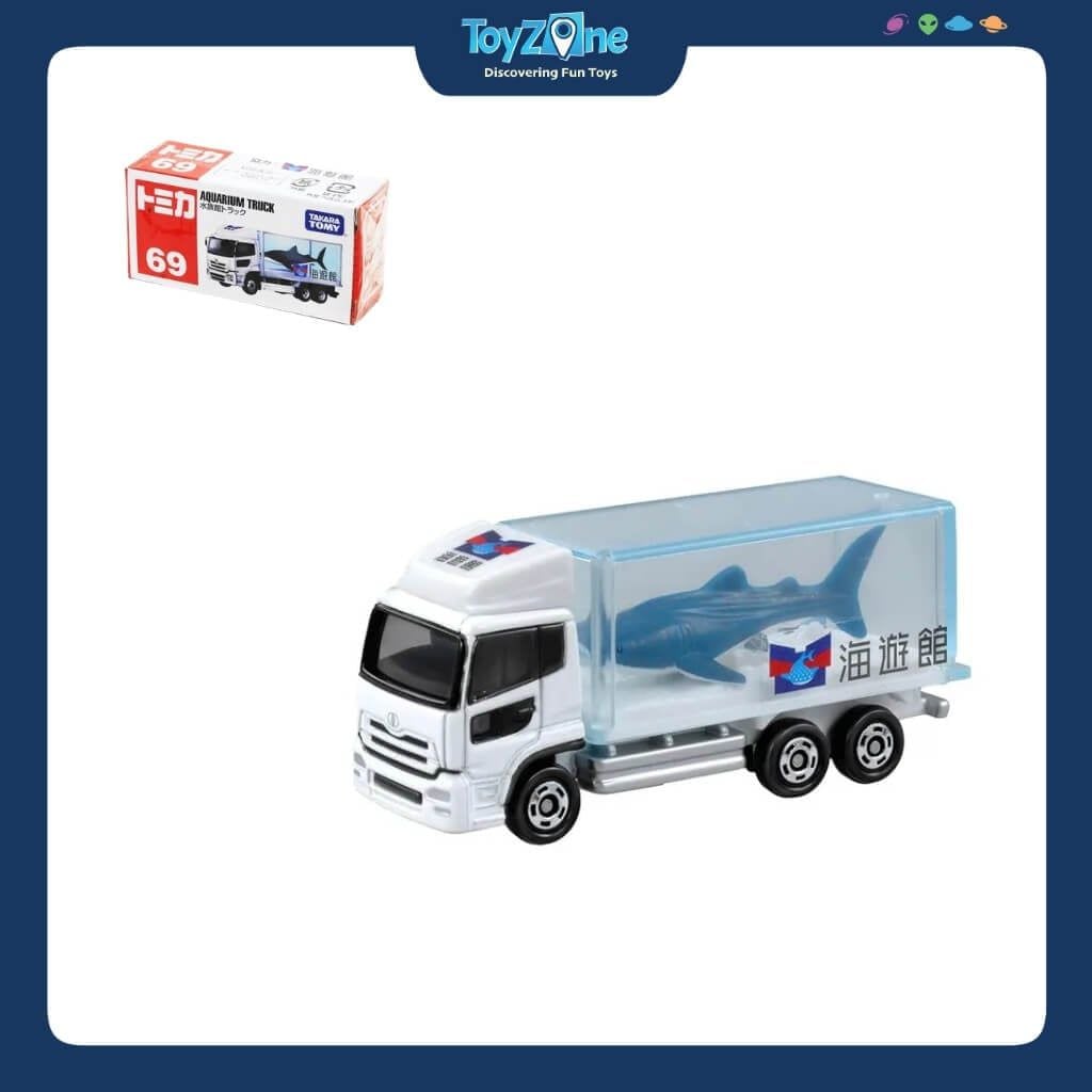 Mô hình xe tải Aquarium Truck No.69-6 TOMICA