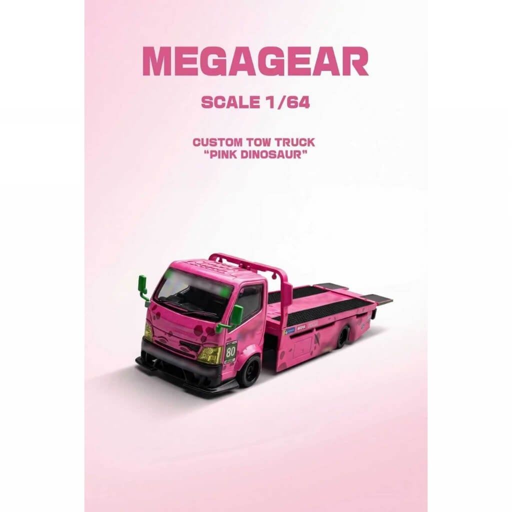 Mô hình xe tải Custom Tow Truck 1:64 Mega Gear