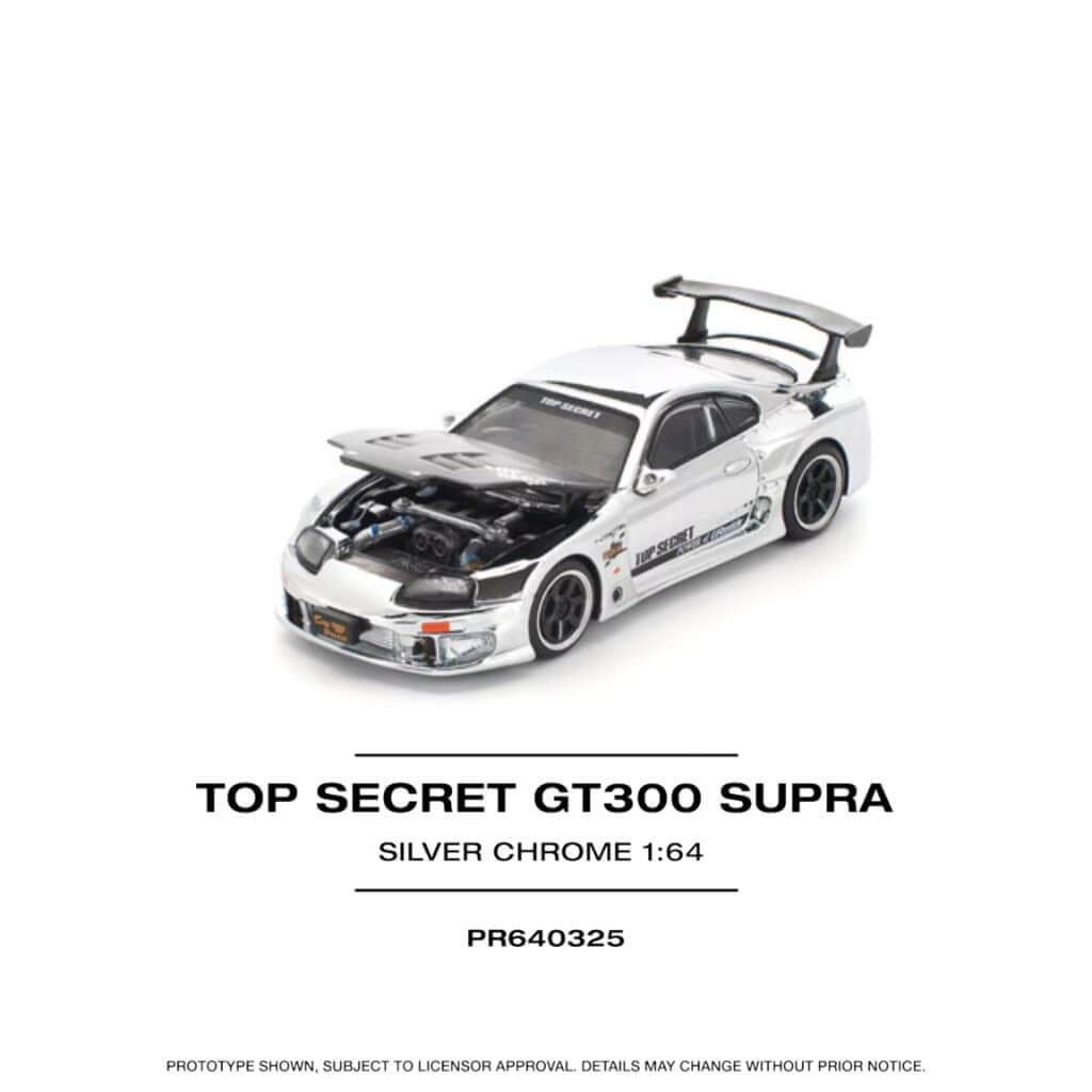 Mô hình xe Top Secret GT300 Supra 1:64 POP RACE