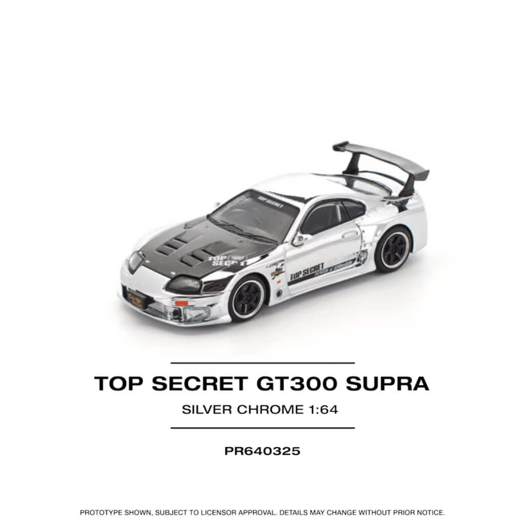 Mô hình xe Top Secret GT300 Supra 1:64 POP RACE