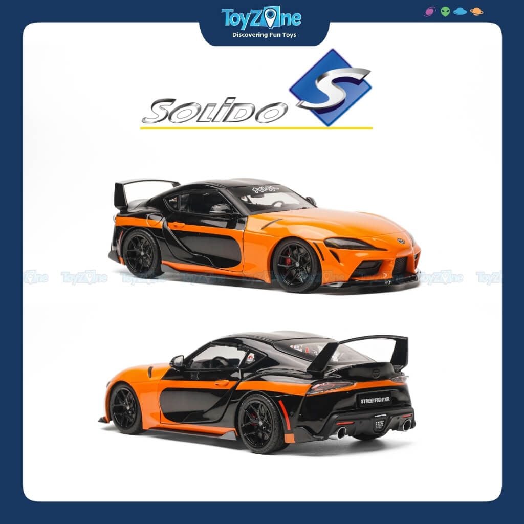 Mô hình xe Toyota GR Supra Streetfighter 2024 1:18 SOLIDO