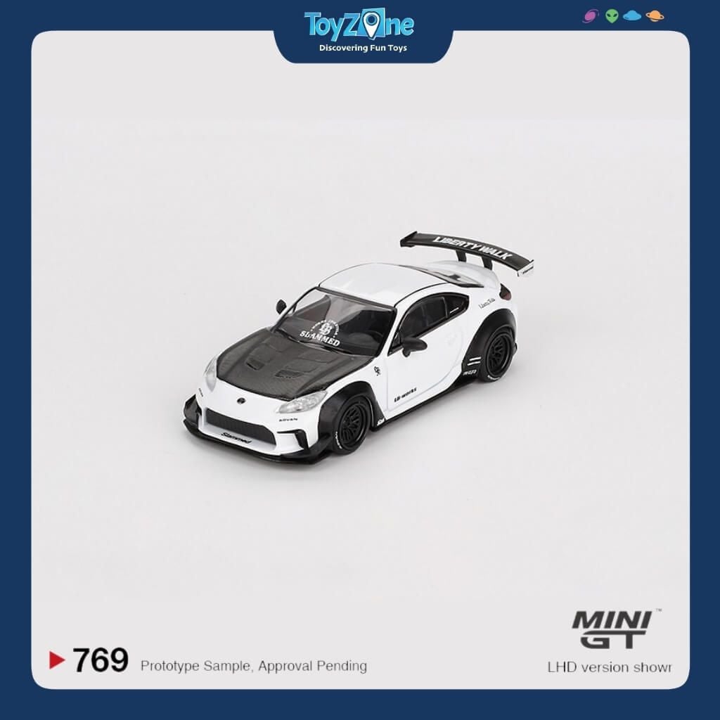 Mô hình xe Toyota GR86 LB ★ Nation 1:64 MiniGT
