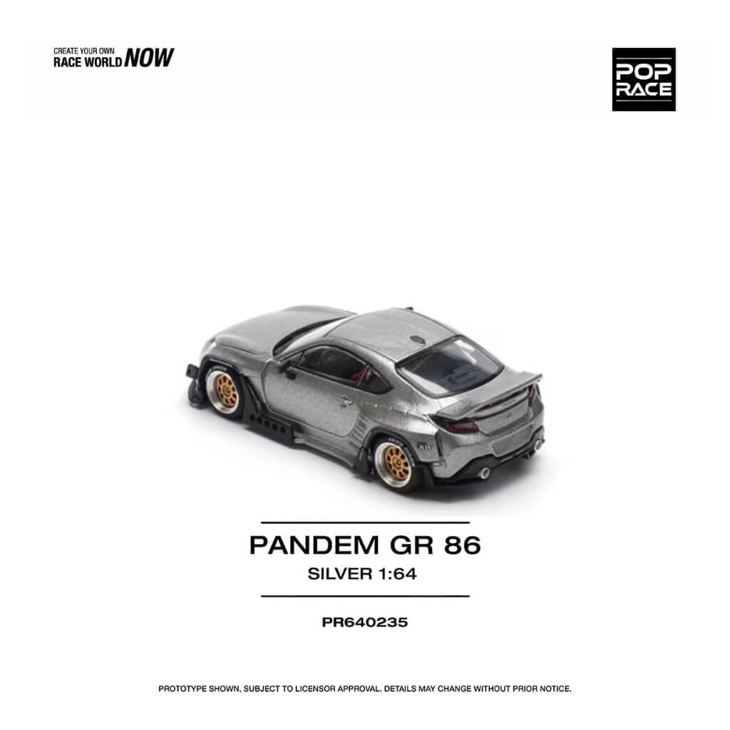 Mô hình xe Toyota GR86 Pandem 1:64 POP RACE