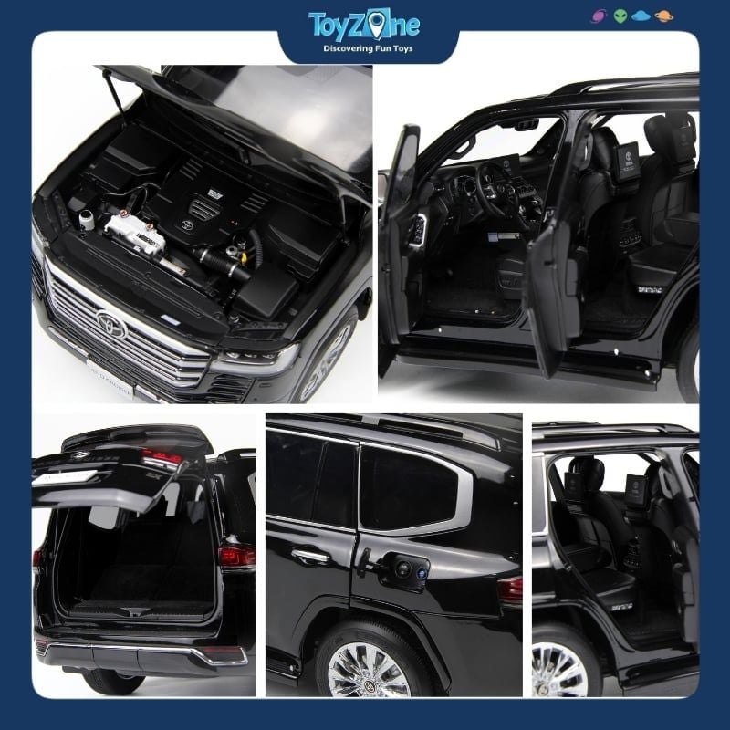 Mô hình xe Toyota Land Cruiser LC300 ZX 1:18 LCD