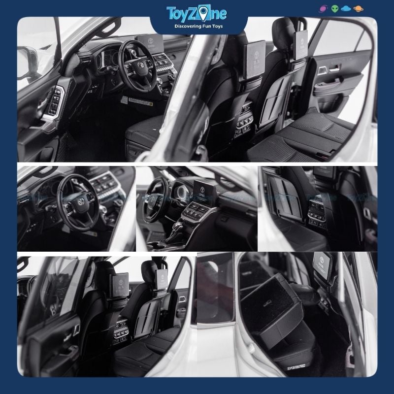 Mô hình xe Toyota Land Cruiser LC300 ZX 1:18 LCD