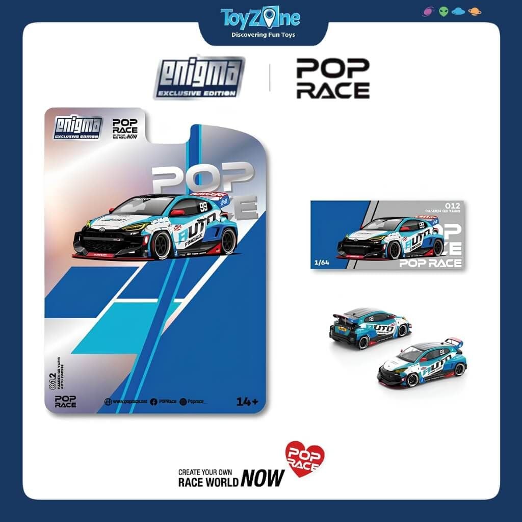Mô hình xe Toyota Pandem GR Yaris 1:64 POP RACE