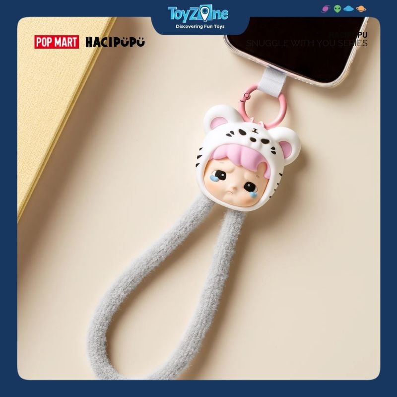 Dây đeo điện thoại Blind box HACIPUPU Snuggle With You Phone Lanyard POP MART