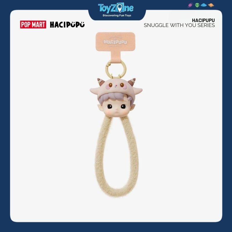 Dây đeo điện thoại Blind box HACIPUPU Snuggle With You Phone Lanyard POP MART