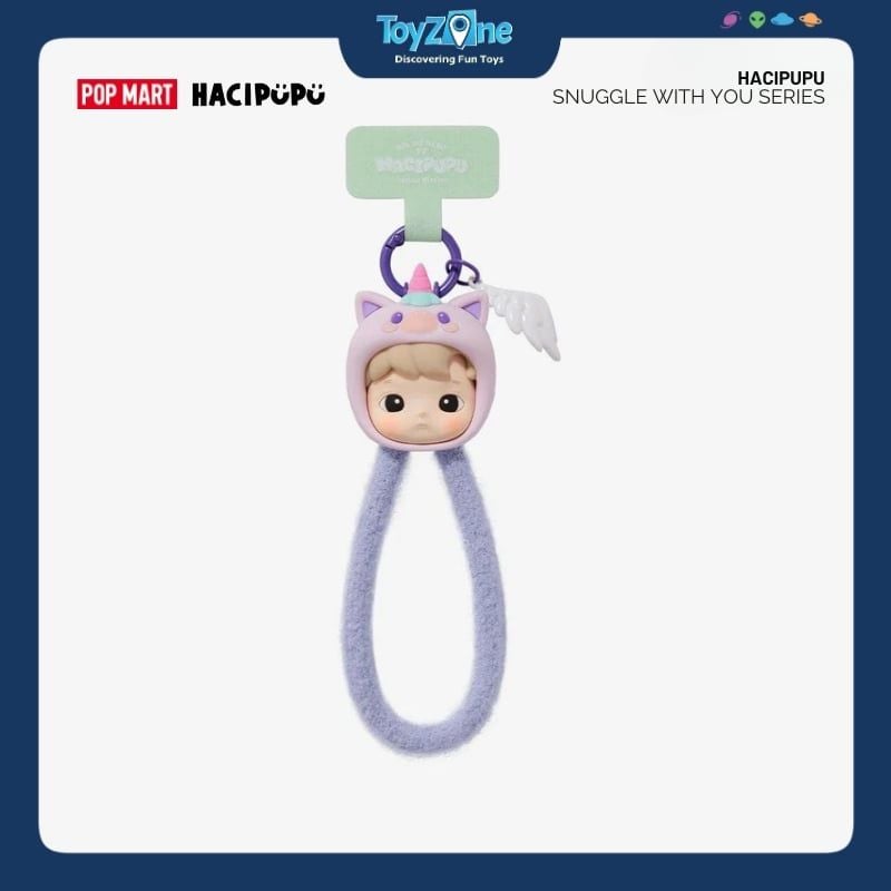 Dây đeo điện thoại Blind box HACIPUPU Snuggle With You Phone Lanyard POP MART
