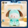 Mô hình Blind box Móc khóa Gấu bông Sanrio Characters Play With Kittens Series Plush Pendant ( Chơi Với Mèo Con ) TOP TOY