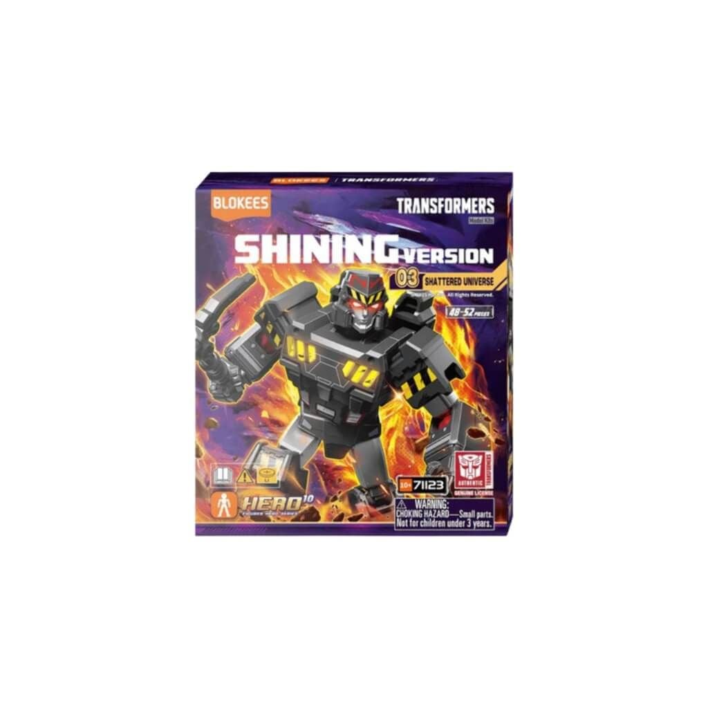 Mô hình đồ chơi lắp ráp Blind box Transformers Shining Version 03 Shattered Universe BLOKEES