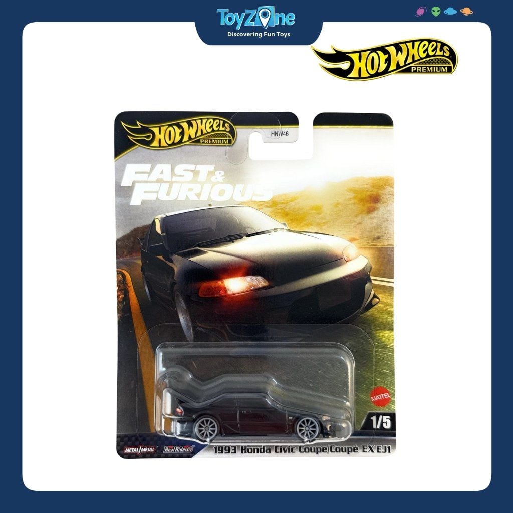 Mô hình xe Hot Wheels Premium Fast And Furious Series chính hãng