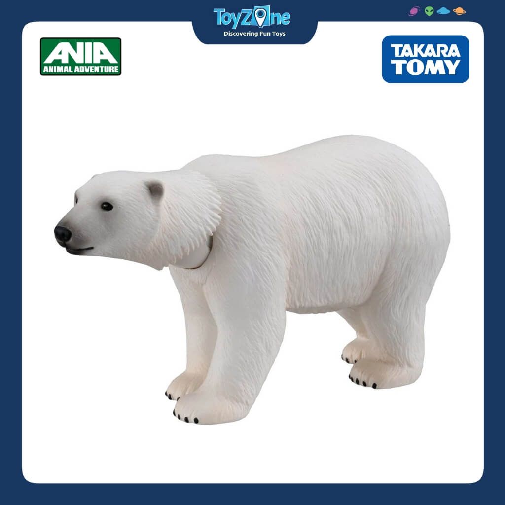 Mô hình đồ chơi Động Vật Gấu Trắng ANIA AS-10 Polar Bear TAKARA TOMY