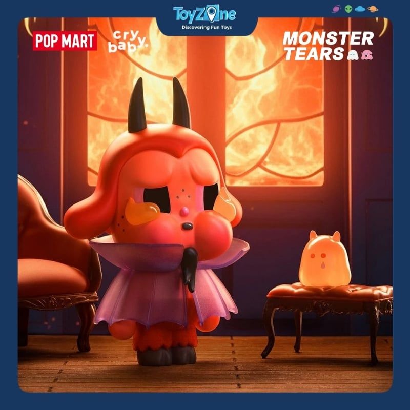 Mô hình đồ chơi Blind box Crybaby Monster Tears Series Figures POP MART