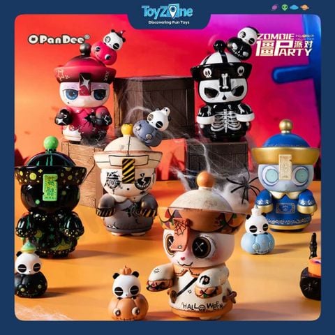 Mô hình đồ chơi Blind box OPanDee Zombie Party Halloween Series OPANDEE