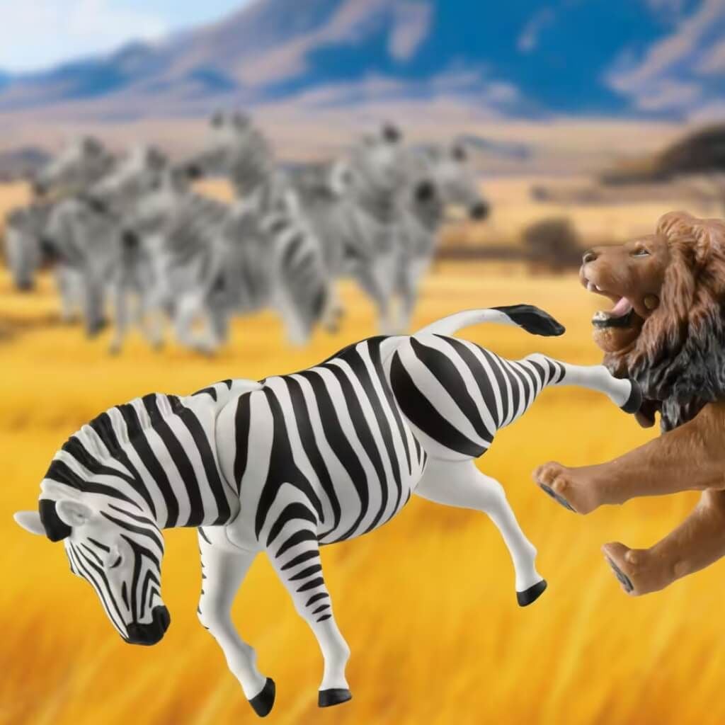 Mô hình đồ chơi Động Vật Ngựa Vằn ANIA AL-37 Zebra TAKARA TOMY