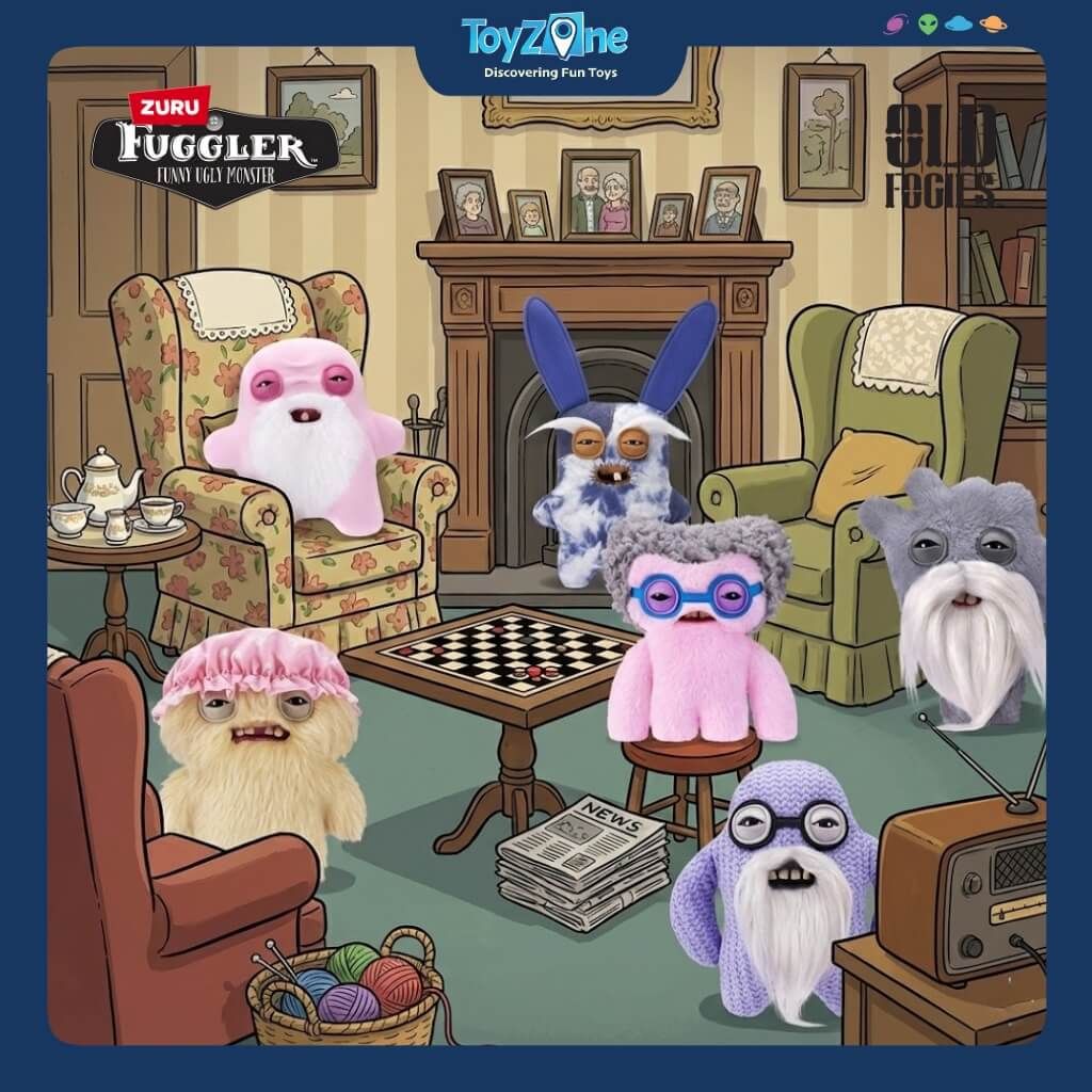 Mô hình đồ chơi sưu tầm Fuggler Old Fogies 9inch ZURU TOYS