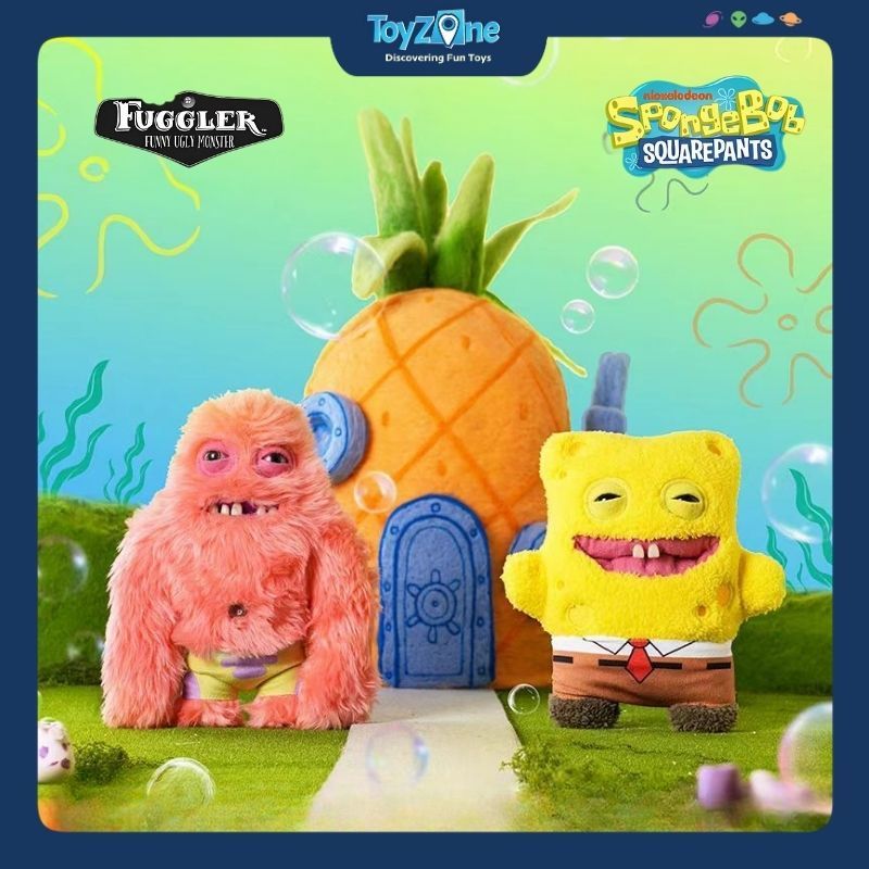 Mô hình đồ chơi sưu tầm Fuggler x Spongebob Squarepants 9inch ZURU TOYS