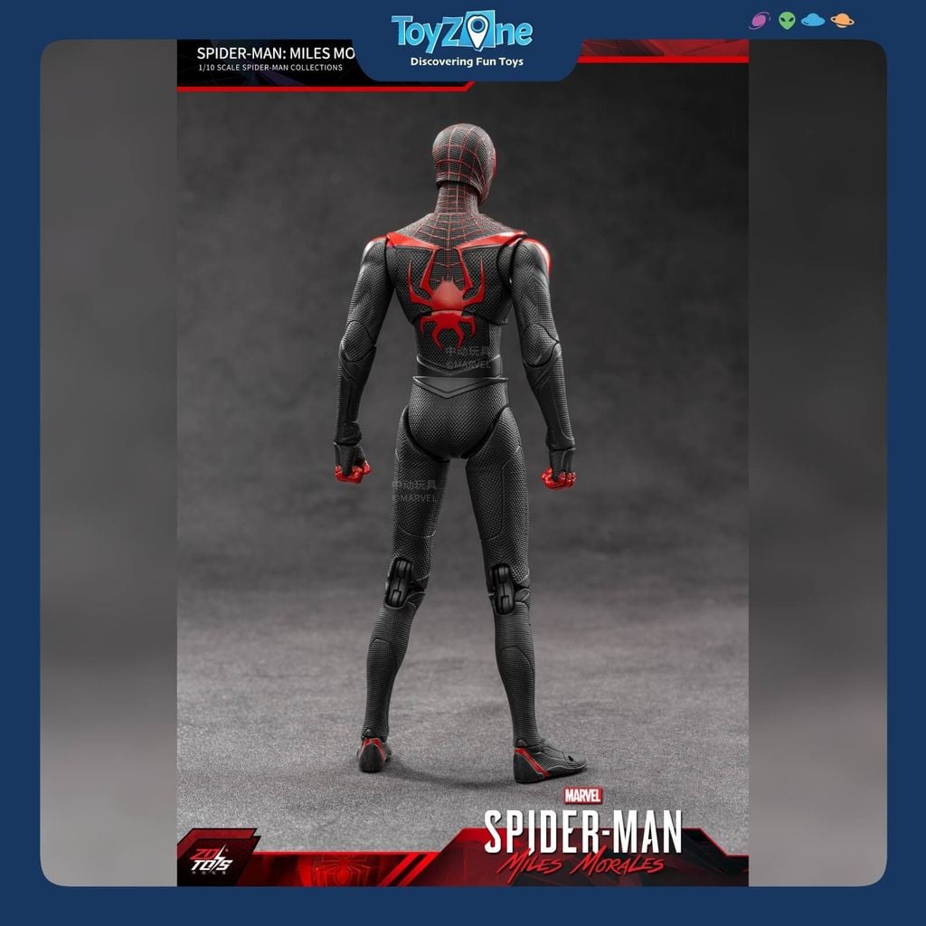 Mô hình Người Nhện Spider Man Miles Morales 1:10 ZD TOYS
