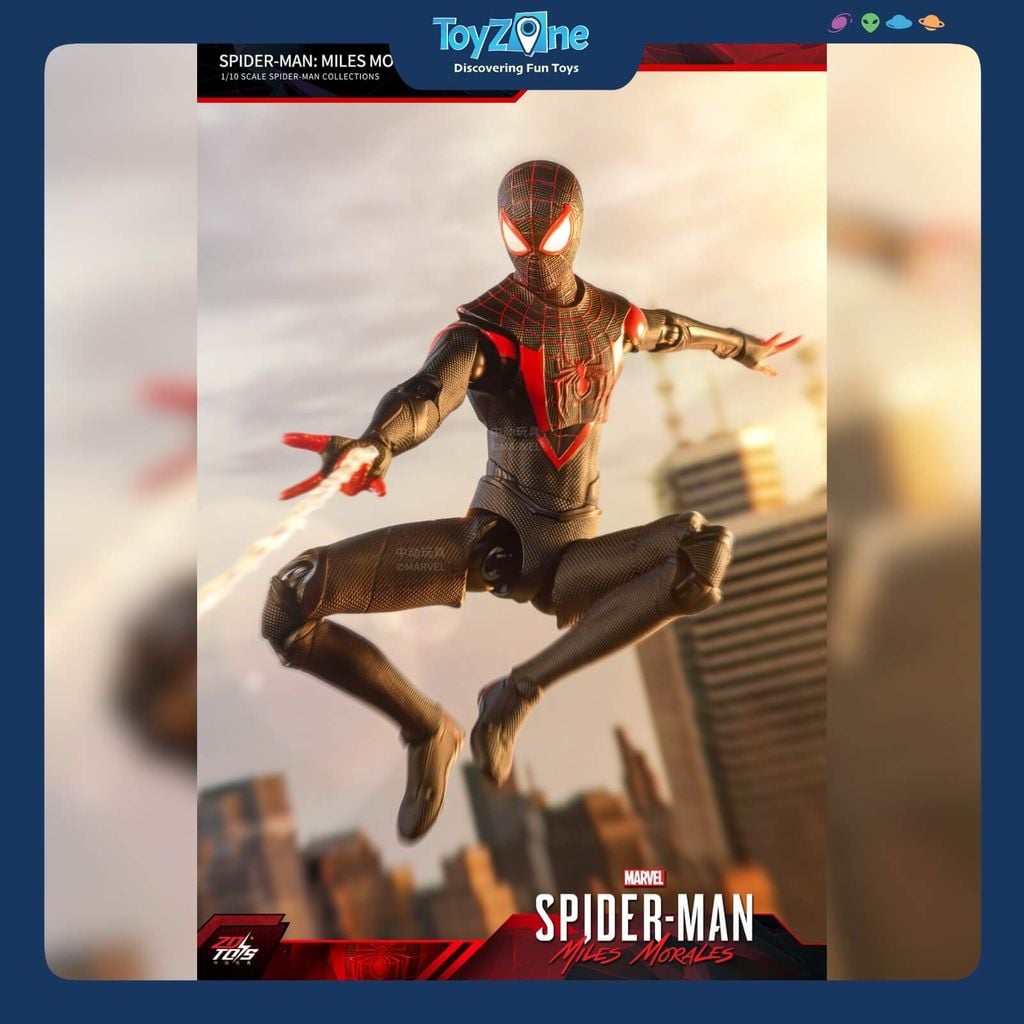 Mô hình Người Nhện Spider Man Miles Morales 1:10 ZD TOYS