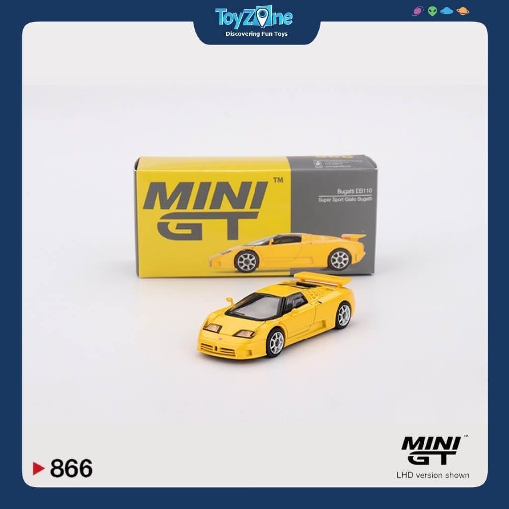 Mô hình xe Bugatti EB110 1:64 MiniGT