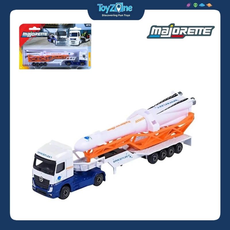 Đồ chơi mô hình xe City Transporter Mercedes-Benz Actros MAJORETTE