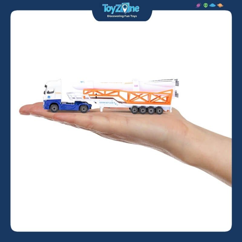 Đồ chơi mô hình xe City Transporter Mercedes-Benz Actros MAJORETTE