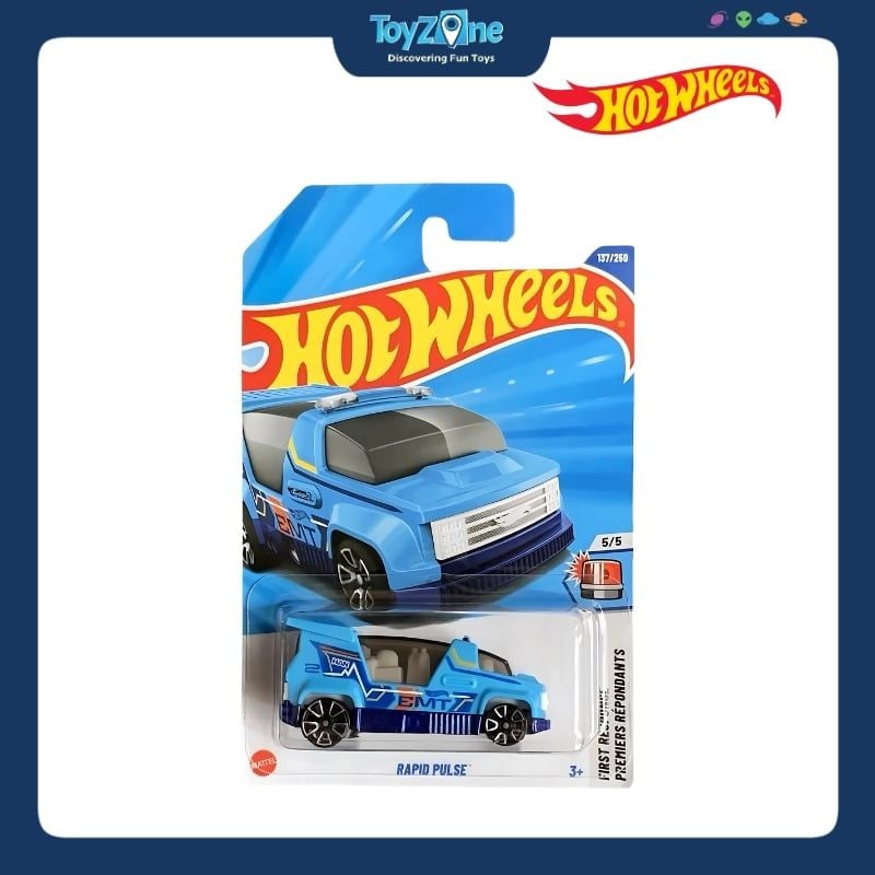  Đồ chơi mô hình xe Hot Wheels First Response Premiers Respondants chính hãng 