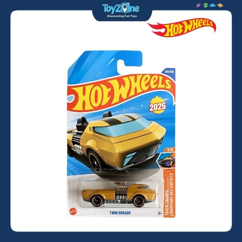 Đồ chơi mô hình xe Hot Wheels Track Champs Champions Des Circuits chính hãng