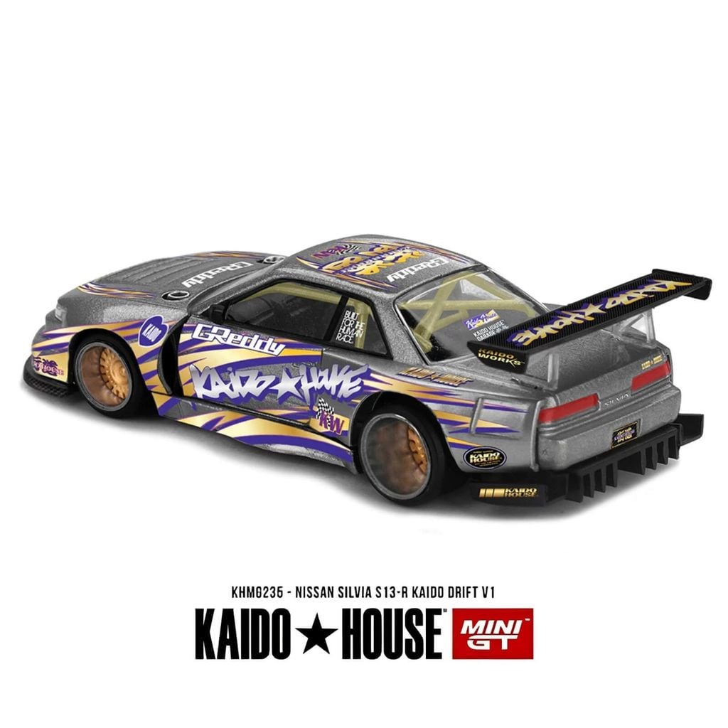 Mô hình xe Nissan Silvia S13-R 1:64 KAIDO HOUSE x MINIGT