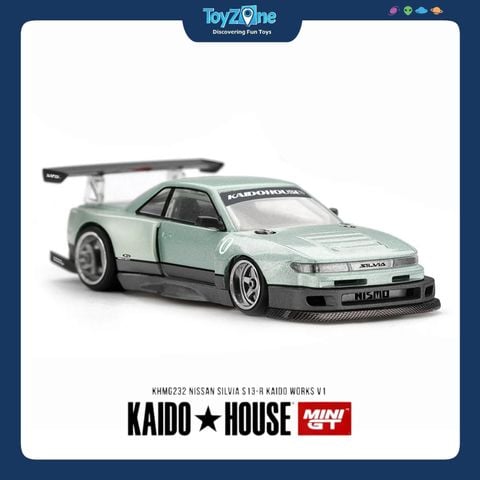 Mô hình xe Nissan Silvia S13-R 1:64 KAIDO HOUSE x MINIGT