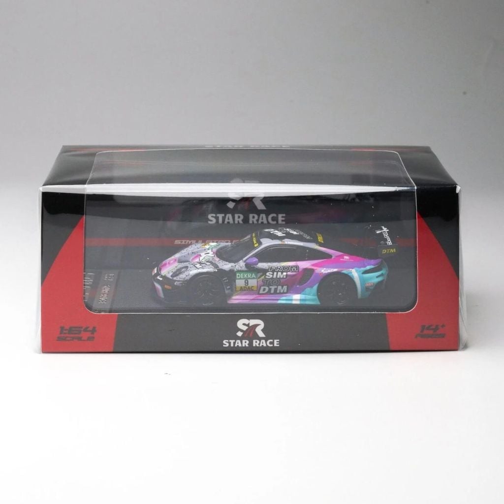 Mô hình xe Porsche 911 GT3 R 1:64 STAR RACE
