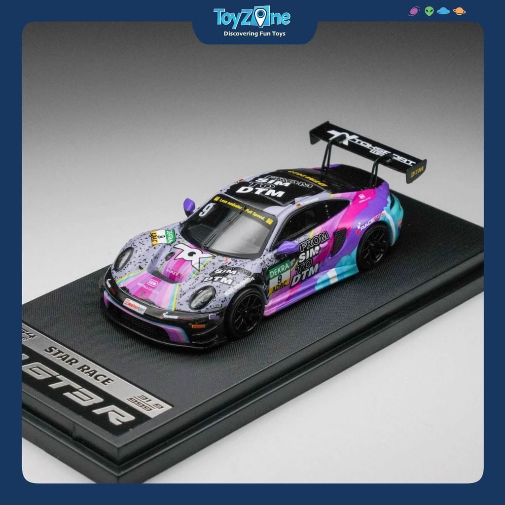 Mô hình xe Porsche 911 GT3 R 1:64 STAR RACE