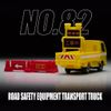 Mô hình xe Road Safety Equipment Transport Truck No.82-09 TOMICA