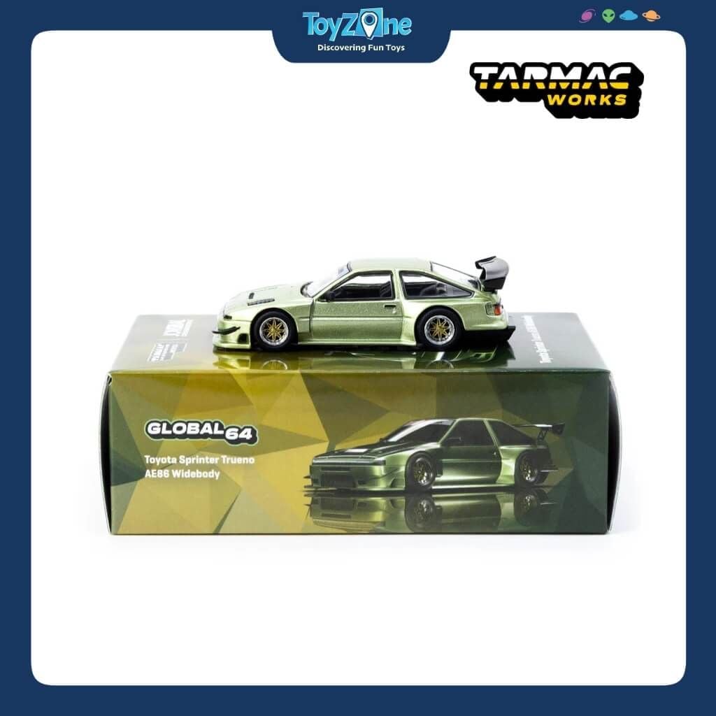 Mô hình xe Toyota Sprinter Trueno AE86 Widebody 1:64 Tarmac Works
