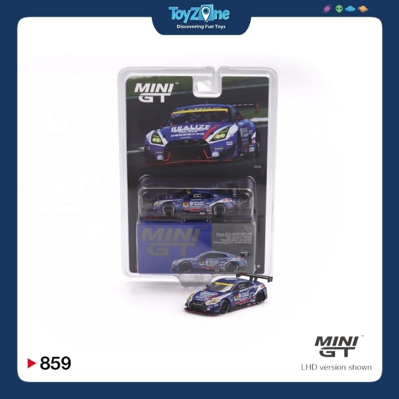 Mô hình xe Nissan GT-R NISMO GT3 KONDO RACING 2023 1:64 MiniGT