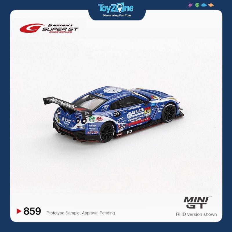 Mô hình xe Nissan GT-R NISMO GT3 KONDO RACING 2023 1:64 MiniGT