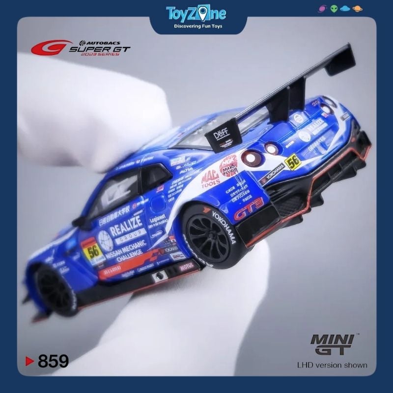 Mô hình xe Nissan GT-R NISMO GT3 KONDO RACING 2023 1:64 MiniGT