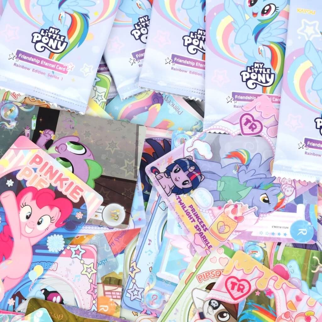 Bộ thẻ sưu tầm My Little Pony Friendship Eternal Card Rainbow Edition Series 1 KAYOU
