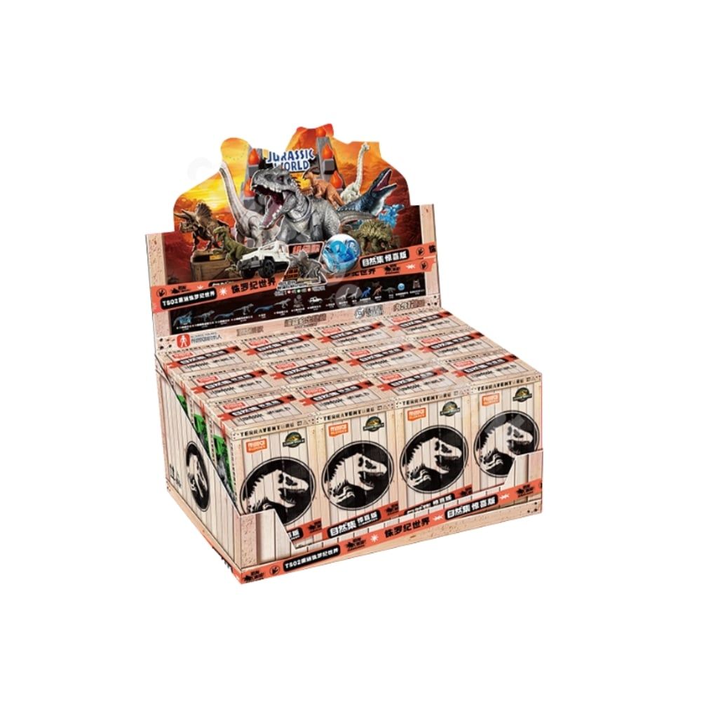 Mô hình đồ chơi lắp ráp Blind box Jurassic World Terraventure EJ02 BLOKEES
