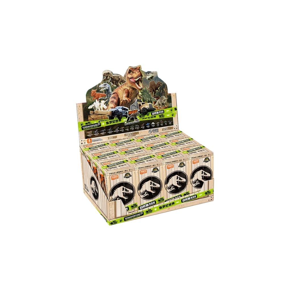 Mô hình đồ chơi lắp ráp Blind box Jurassic World Terraventure EJ01 BLOKEES