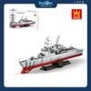 Bộ Đồ Chơi Lắp Ráp Mô Hình Tàu Khu Trục Arleigh Burke-Class WANGE